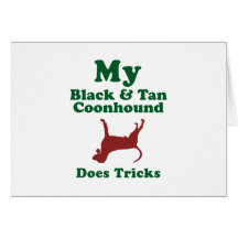 Black & Tan Coonhound Cards