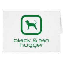 Black & Tan Coonhound Cards