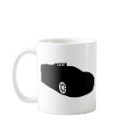 black taxi ferrai coffee mug
