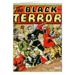 Black Terror Comic Card