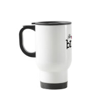 Black Text The Bride Tshirts and Gifts Mugs