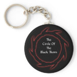Black Thorn Keychain
