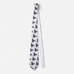 Black Thoroughbred Horse Tie