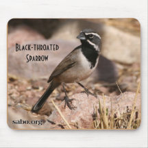 Black-throated Sparrow Mousepad