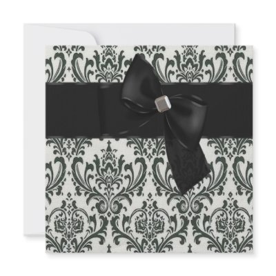 Black Tie Affair Personalized Invitations by Madisyn1102
