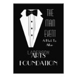 Black Tie Formal Event Custom Announcement
