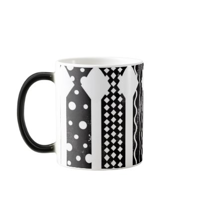 Black Ties Coffee Mug by outsidethelinez