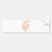 Black Tiger T Shirt | Cool Black Tiger T Shirt Bumper Stickers