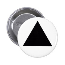 black triangle pinback buttons