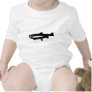 black trout fish bodysuit