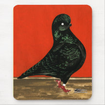 Black Tumbler Watercolor Mouse Pads