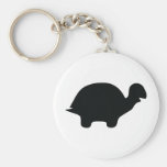 black turtle icon keychains