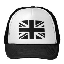 Black Union Jack Trucker Hat