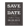 BLACK VINTAGE | SAVE THE DATE ANNOUNCEMENT POSTCARDS