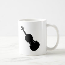 black violin icon mugs