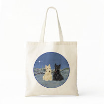 Black & Wheaten Scottish Terriers Winter Bags