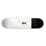 Black Whimsy Kitty 10 Skate Board
