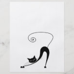 Black Whimsy Kitty 2 Full Colour Flyer