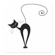 Black Whimsy Kitty 3