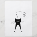 Black Whimsy Kitty 6 Flyer