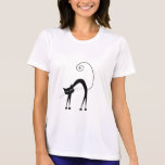 Black Whimsy Kitty 9 Tees