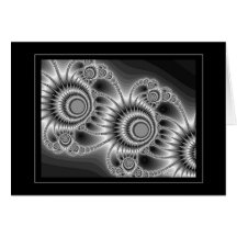 Black & White 6 (Navajo) Greeting Cards