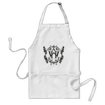 Black & White A Hero For The World Collection Apron