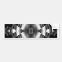 Black & White and Shades of Grey Bumper Sticker