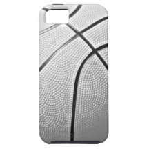 Black & White Basketball iPhone 5 Covers