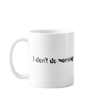 Black & White Basset Hound Mug
