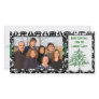 Black & White Damask GreenTree Merry Christmas