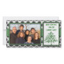Black & White Damask GreenTree Merry Christmas