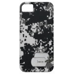 Black & White Digital Camouflage iPhone 5 Case