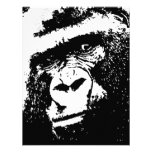 Black & White Gorilla Invitations
