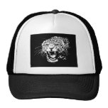 Black & White Jaguar Hat