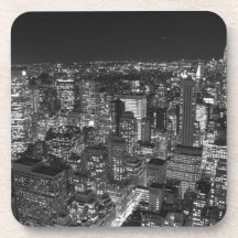 Black & White Manhattan Coasters
