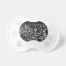 Black & White Manhattan Pacifier