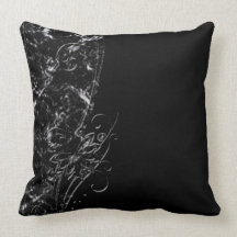 Black & White Marble Pillow