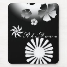 Black/White MousePad