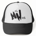 Black & White  MW  Logo cap Hats