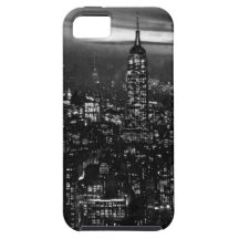 Black & White New York City iPhone 5 Cases