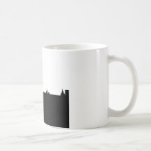 Black & White New York Silhouette Mugs