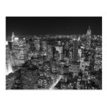 Black & White New York Skyscrapers Post Card