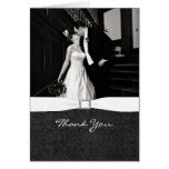 Black & White Photo Thank You Card