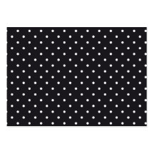 Black White Polka Dots Business Card