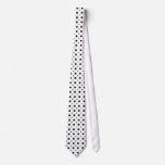 Black & White Polka Dots Tie (Small & Smaller)