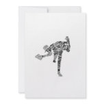 Black & White Scribble Pitcher