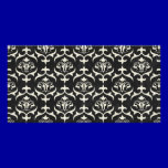 BLACK WHITE SCROLL SWIRL PATTERNS BACKGROUNDS WALL photo cards