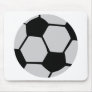 black white soccer ball mouse pads