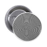 Black & White tunnel vision Pin